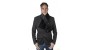 Black mink fur scarf, mink fur remnants - fur on both sides - Unisex
